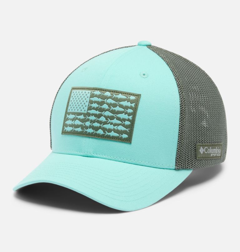 czapka z daszkiem z siatki pfg fish flag