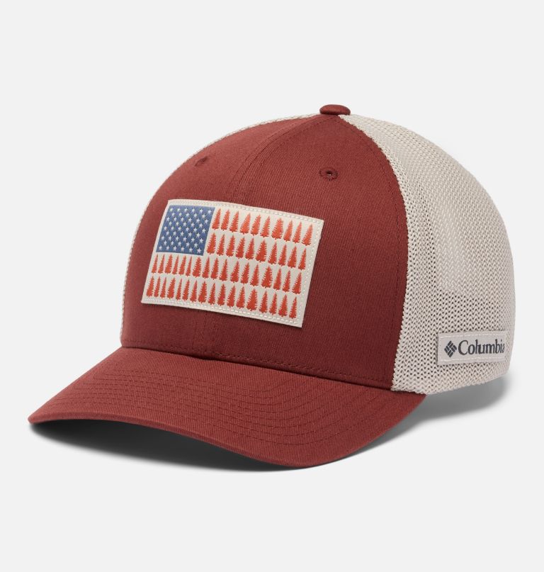 czapka z daszkiem columbia mesh tree flag