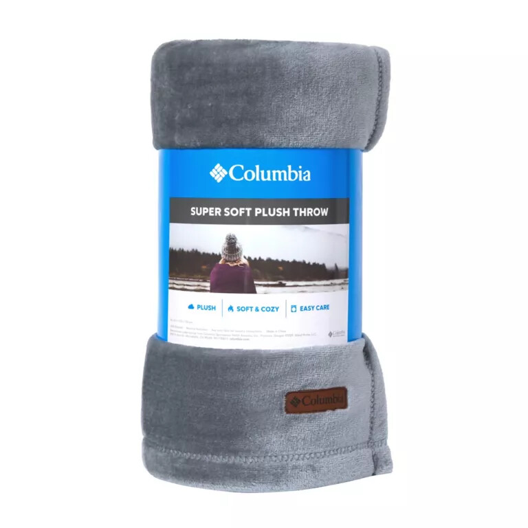 koc pluszowy columbia