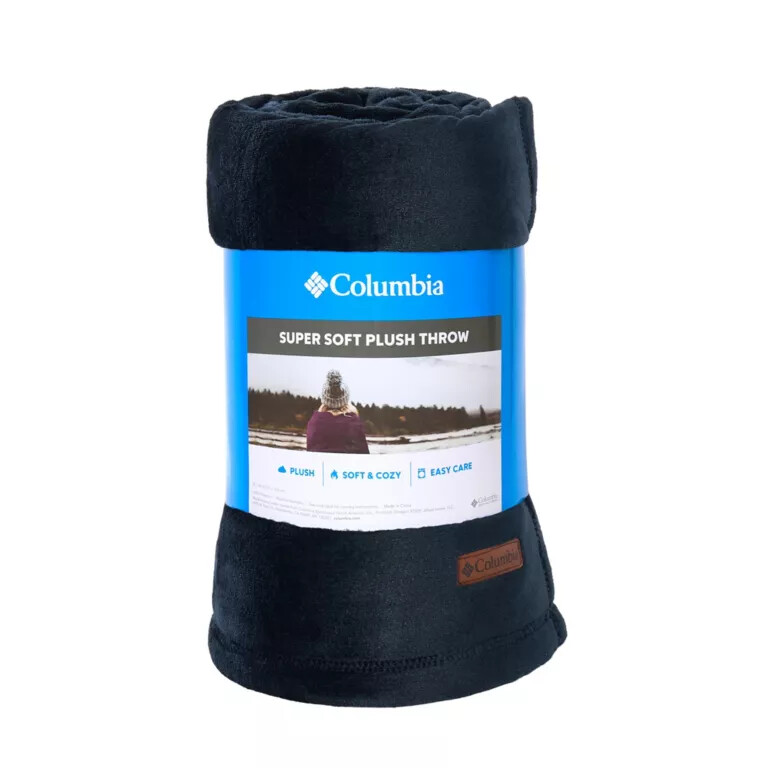 koc pluszowy columbia
