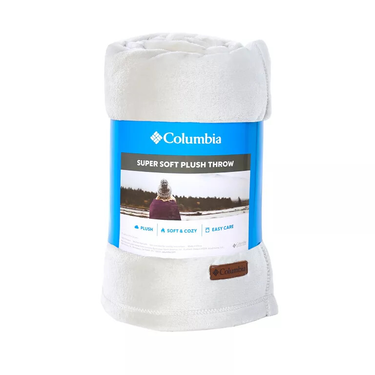 koc pluszowy columbia