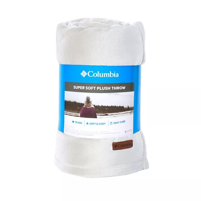 koc pluszowy columbia