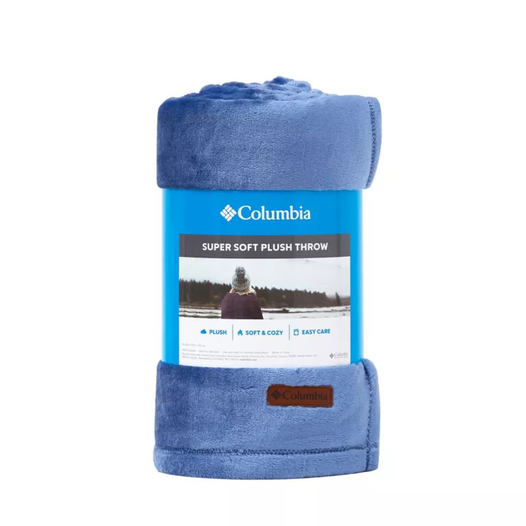 koc pluszowy columbia