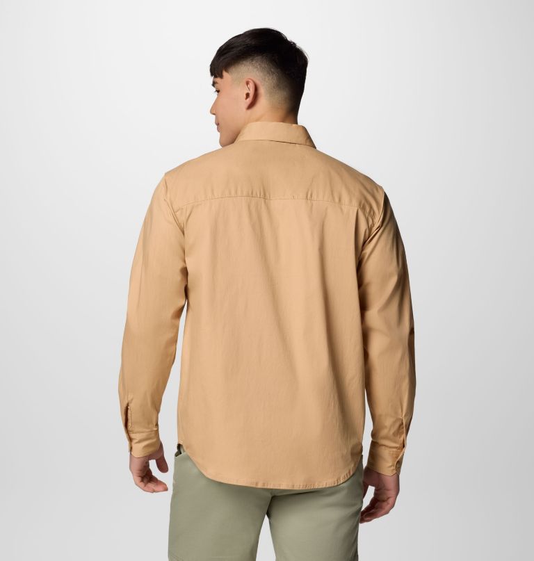 męska koszula z długim rękawem landroamer twill