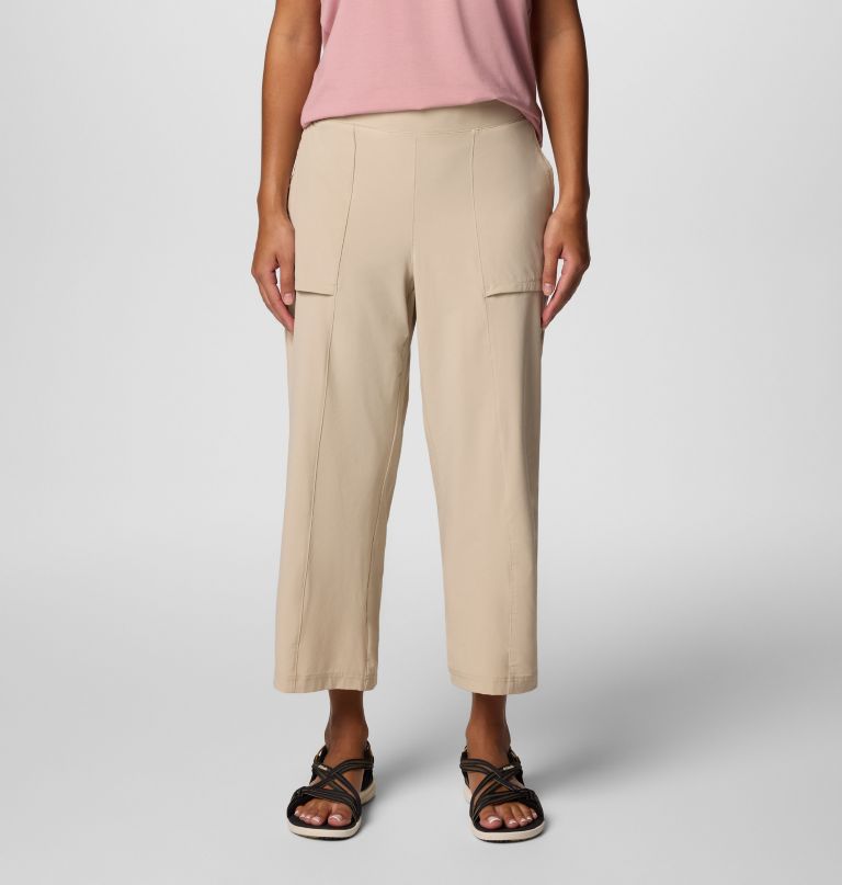 damskie szerokie spodnie capri boundless beauty ii
