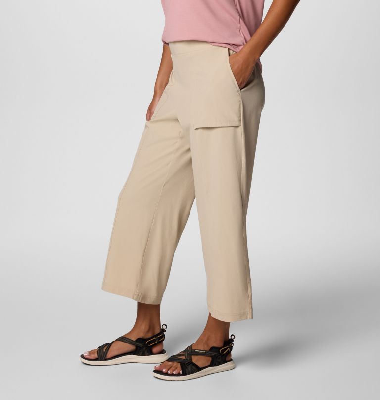damskie szerokie spodnie capri boundless beauty ii