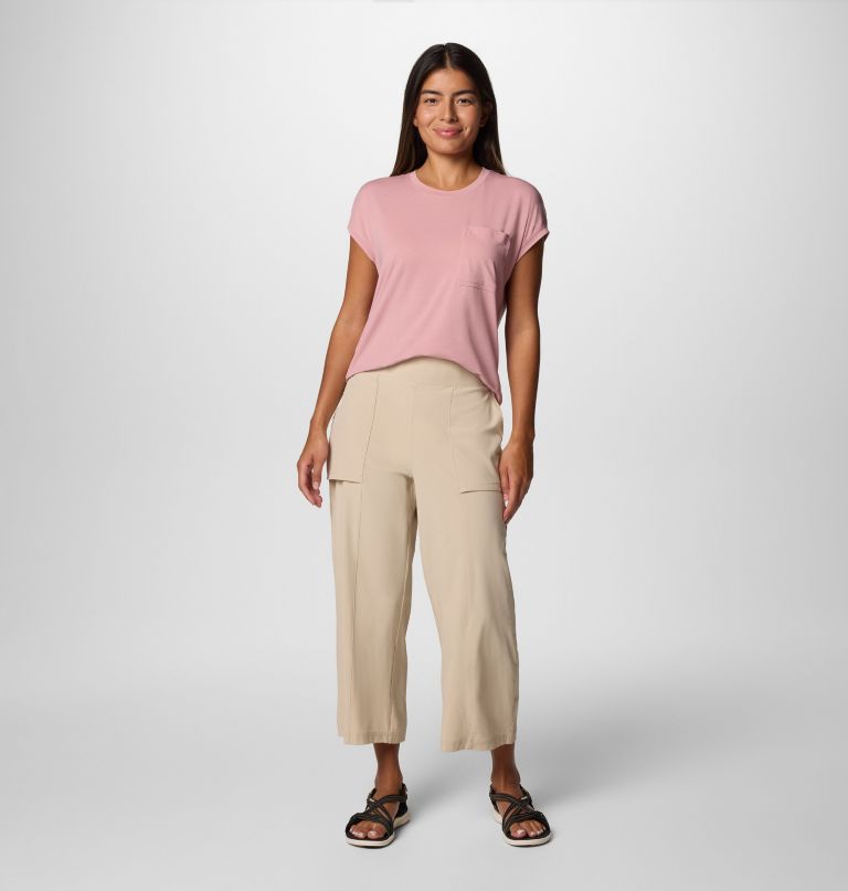 damskie szerokie spodnie capri boundless beauty ii