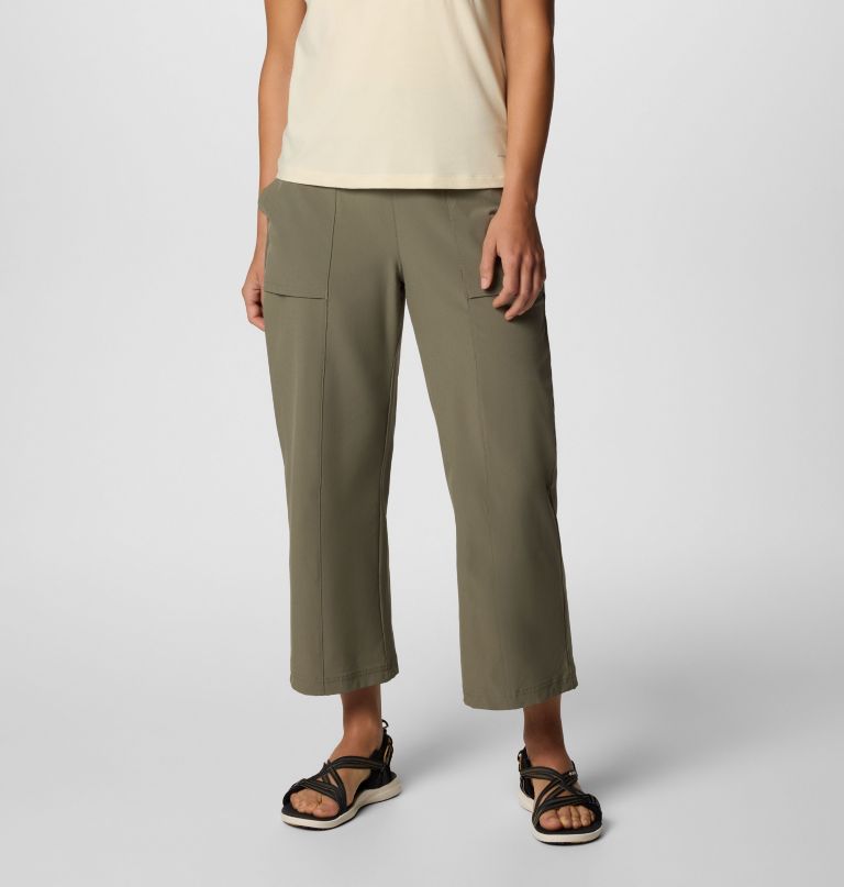 damskie szerokie spodnie capri boundless beauty ii