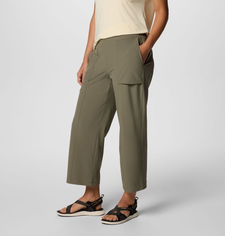 damskie szerokie spodnie capri boundless beauty ii