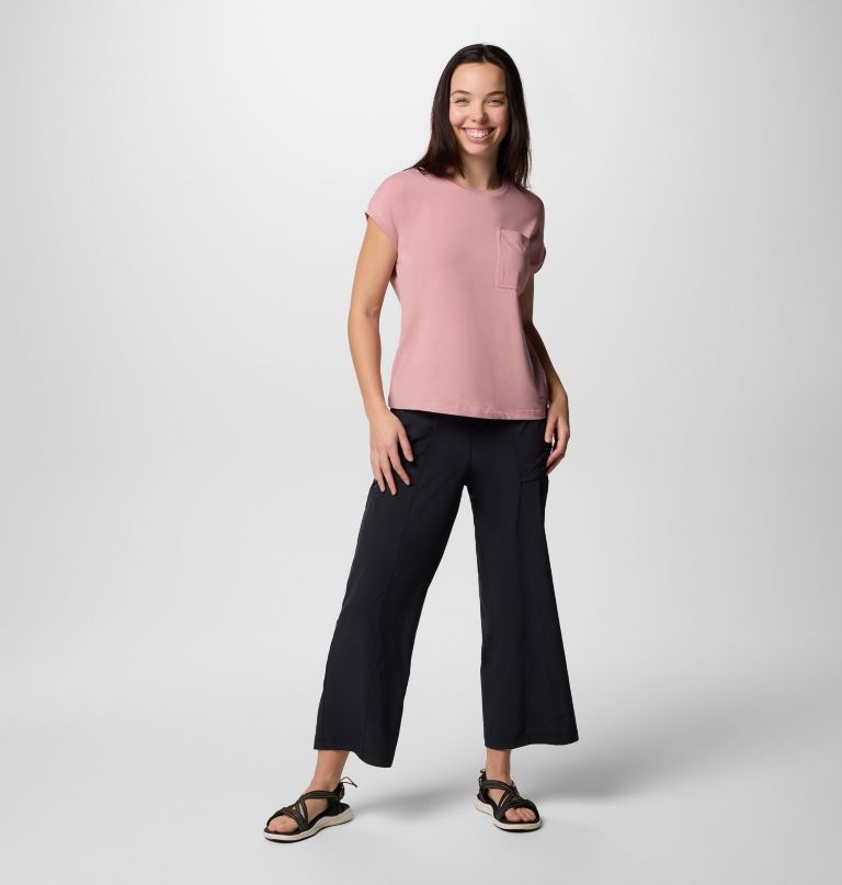 damskie szerokie spodnie capri boundless beauty ii