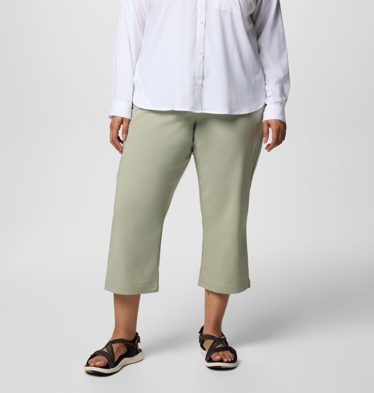damskie spodnie capri all seasons – duże rozmiary