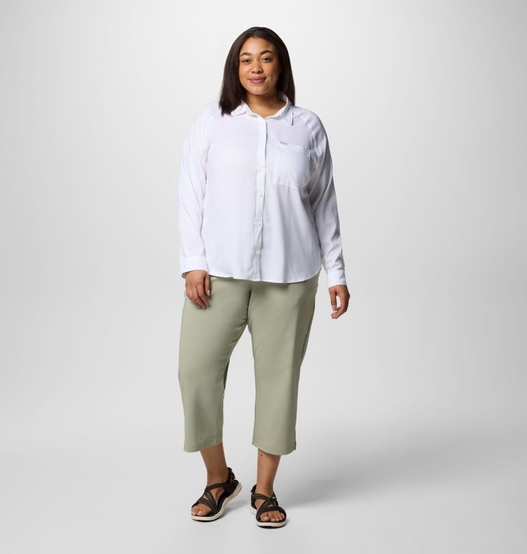 damskie spodnie capri all seasons – duże rozmiary