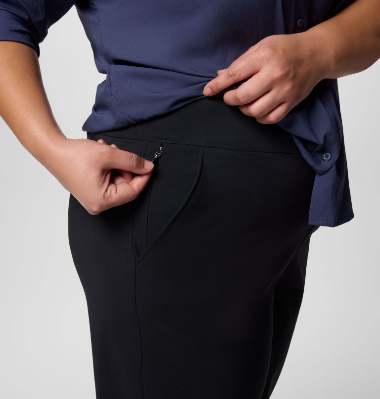 damskie spodnie capri all seasons – duże rozmiary