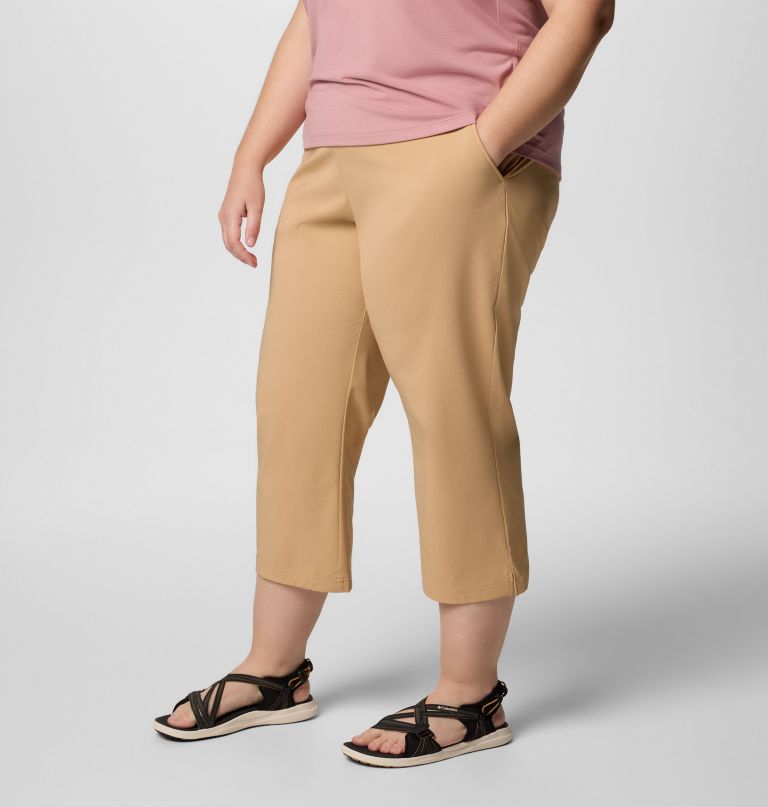 damskie spodnie capri all seasons – duże rozmiary