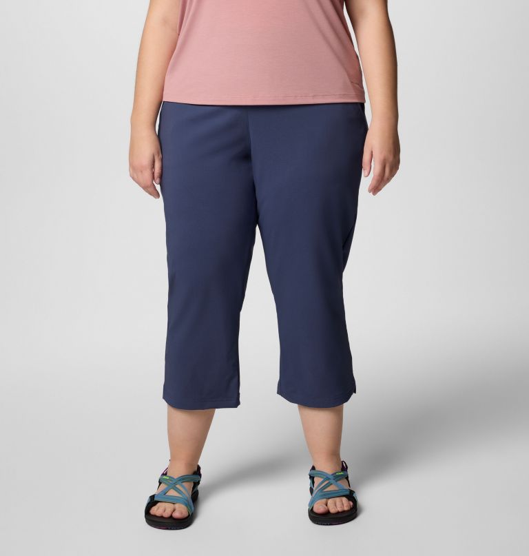 damskie spodnie capri all seasons – duże rozmiary