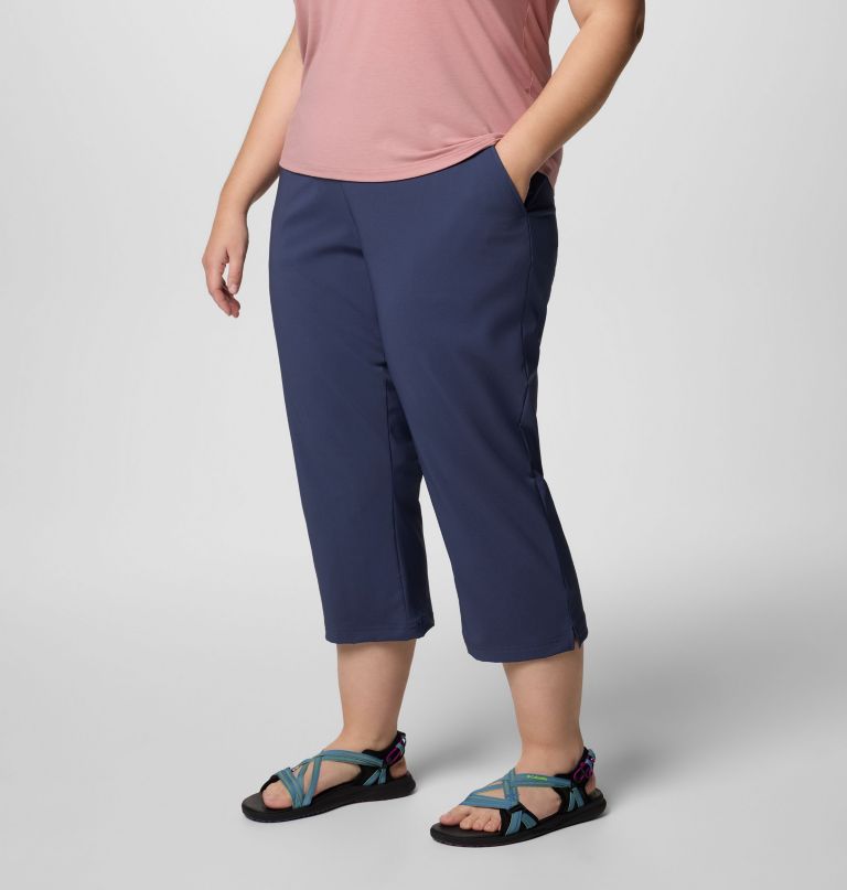 damskie spodnie capri all seasons – duże rozmiary