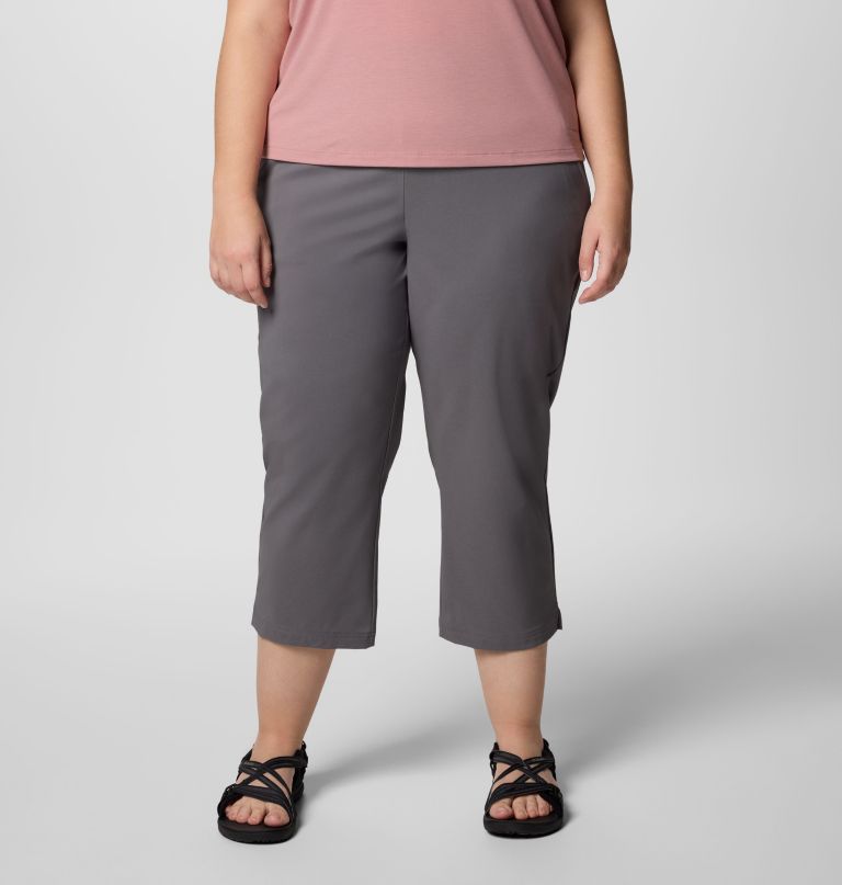 damskie spodnie capri all seasons – duże rozmiary