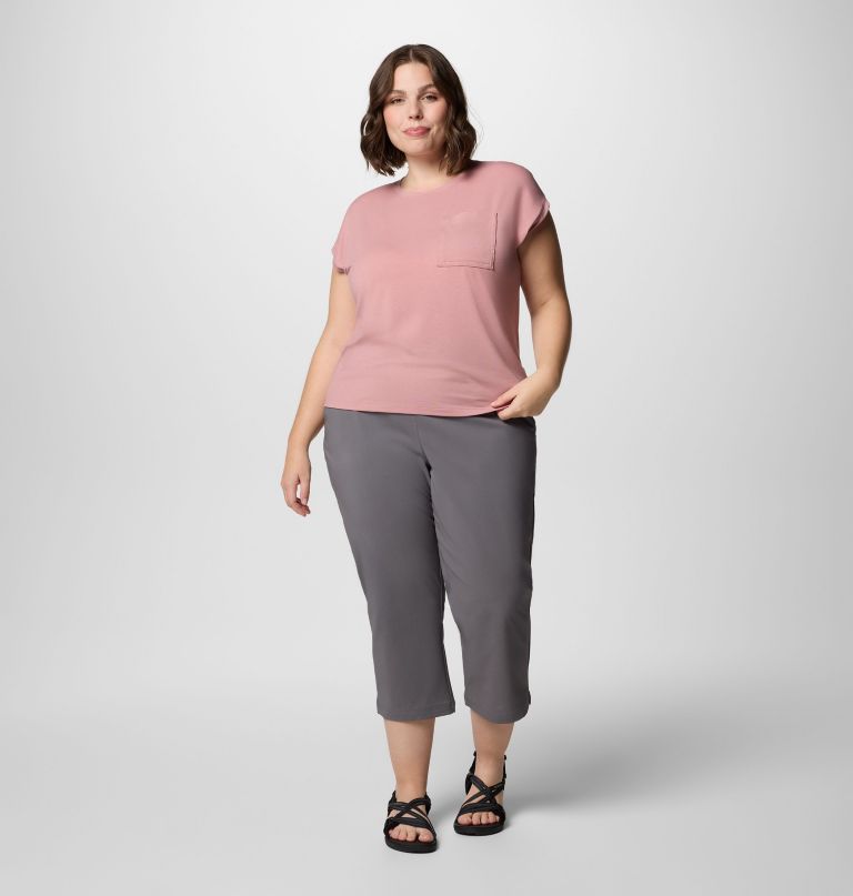 damskie spodnie capri all seasons – duże rozmiary