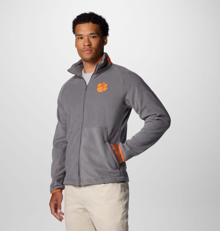 męska kurtka polarowa collegiate flanker iv - clemson