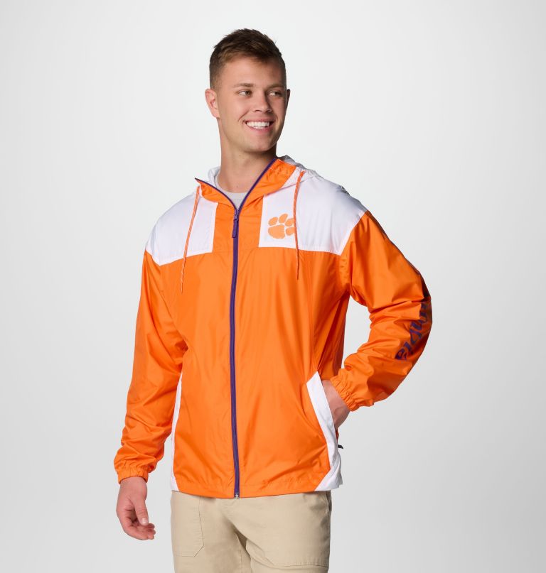 męska wiatrówka collegiate flash challenger ii – clemson