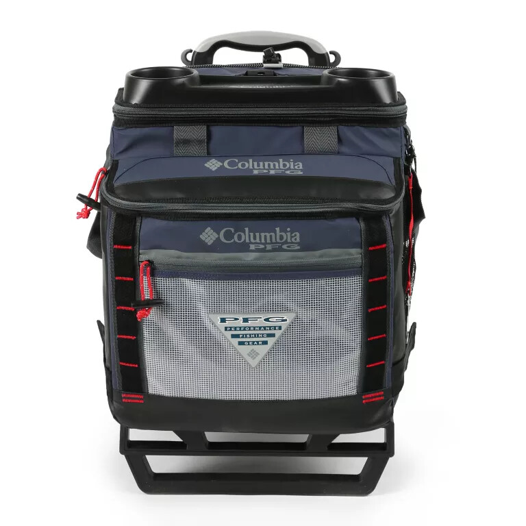 columbia pfg big katuna rolling cooler - pojemność 60 puszek