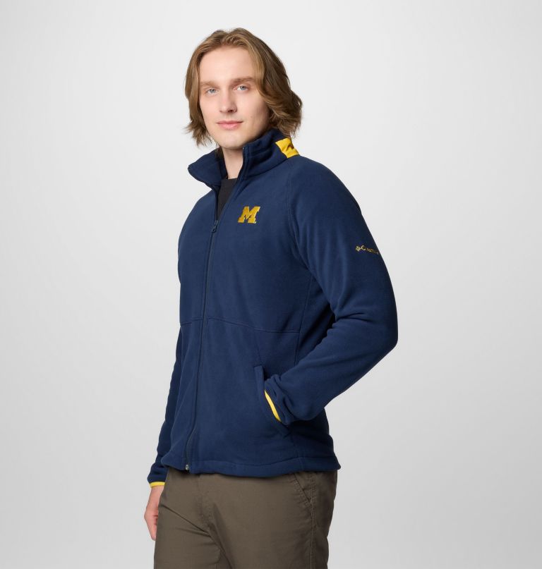 męska kurtka polarowa collegiate flanker iv – michigan – wysoka