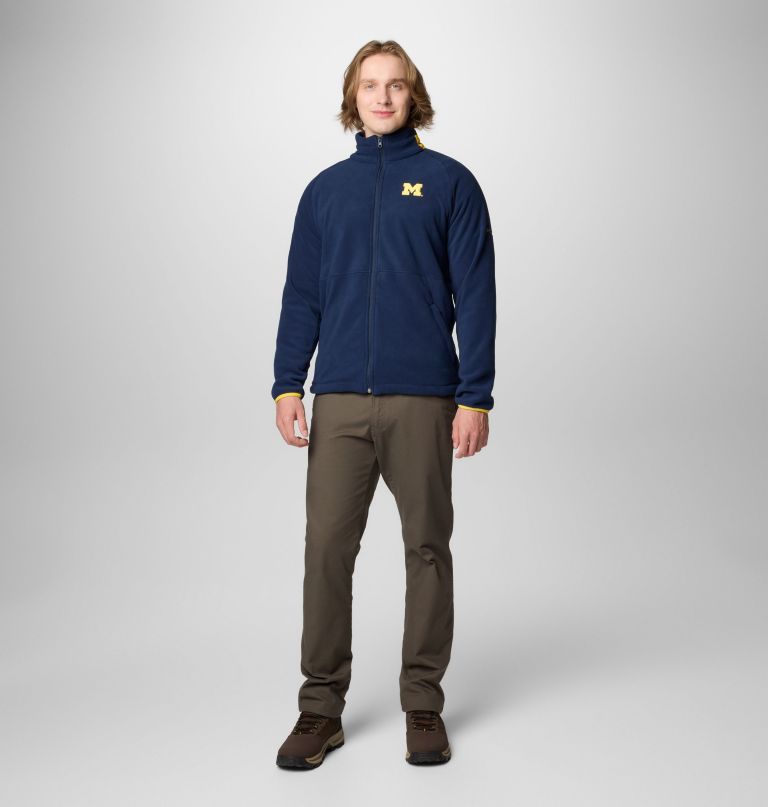 męska kurtka polarowa collegiate flanker iv – michigan – wysoka