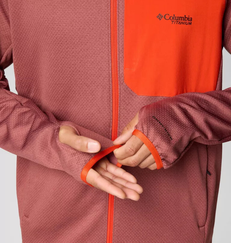 męska kurtka triple canyon grid fleece ii z zamkiem błyskawicznym