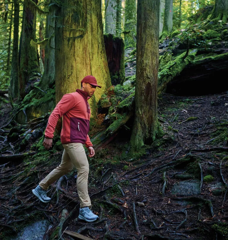 męska bluza polarowa sequoia grove z zamkiem błyskawicznym