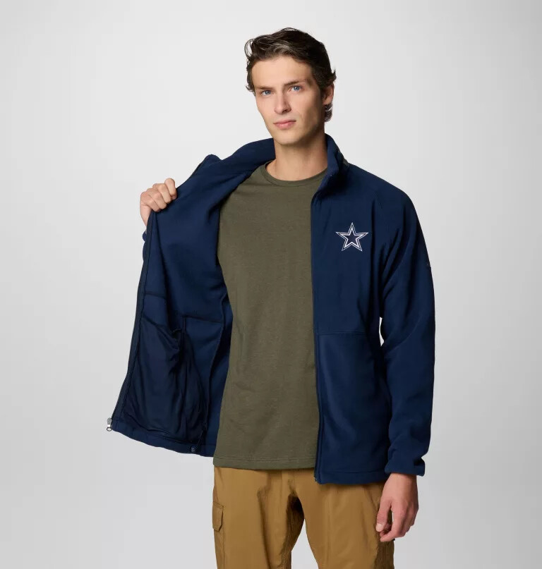 męska kurtka polarowa flanker iv – dallas cowboys