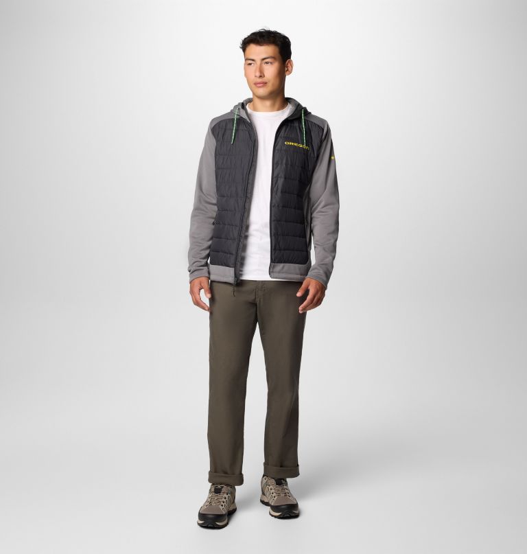 męska bluza z kapturem hybrydowym collegiate out-shield – oregon