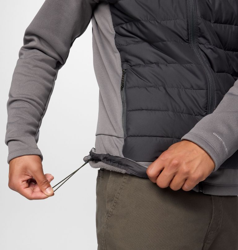 męska bluza z kapturem hybrydowym collegiate out-shield – oregon