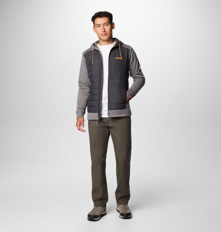 męska bluza z kapturem hybrydowym collegiate out-shield – tennessee