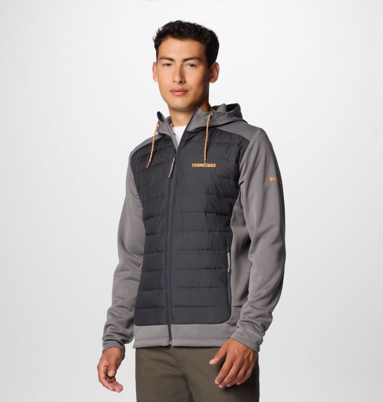 męska bluza z kapturem hybrydowym collegiate out-shield – tennessee