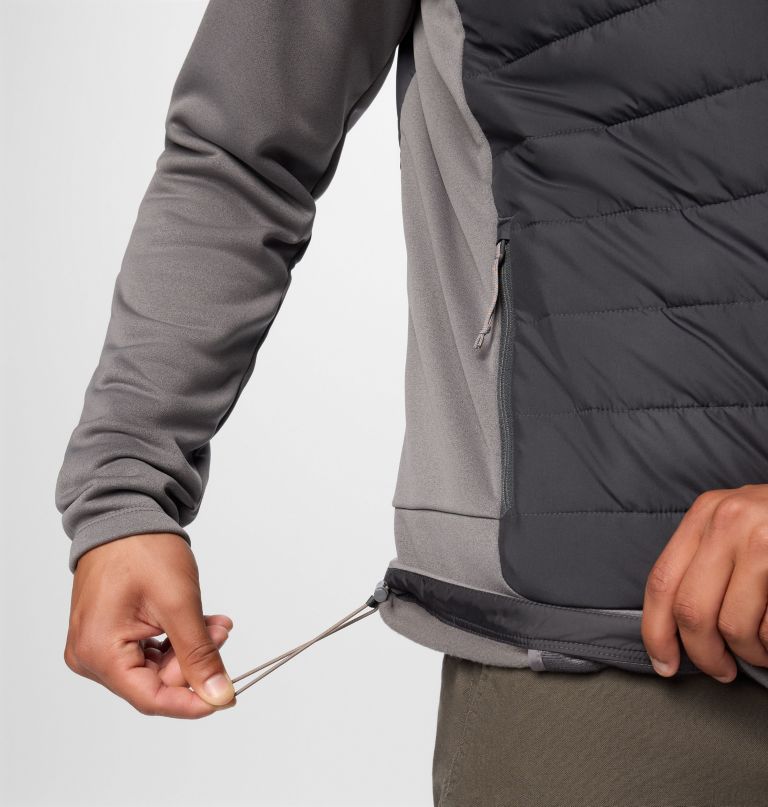 męska bluza z kapturem hybrydowym collegiate out-shield – tennessee