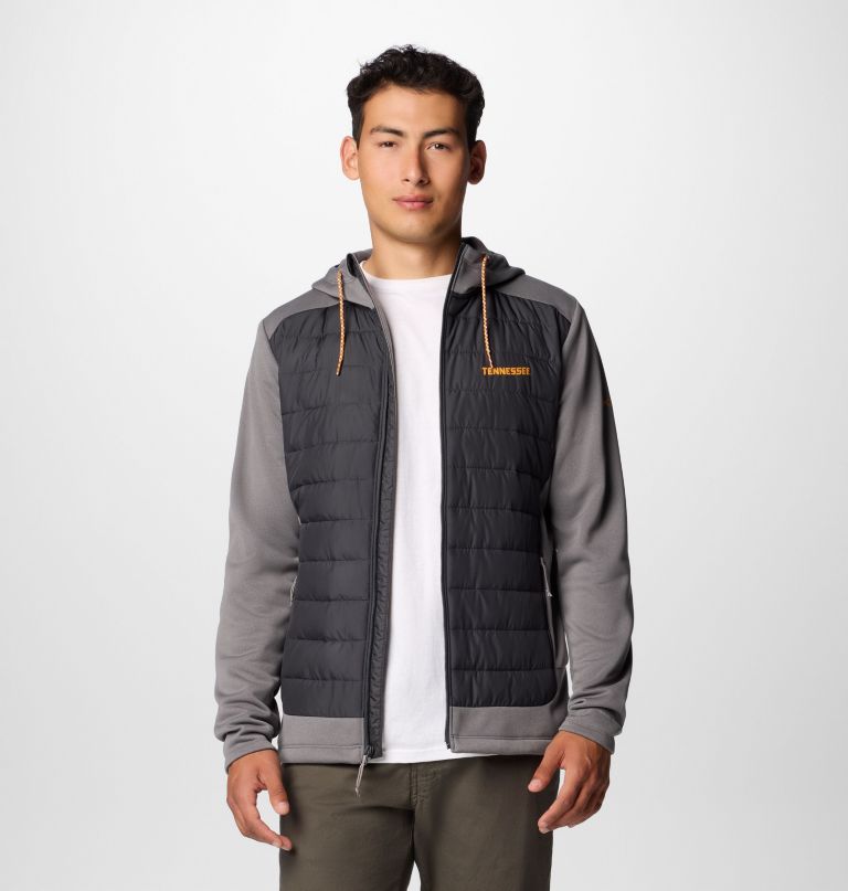 męska bluza z kapturem hybrydowym collegiate out-shield – tennessee