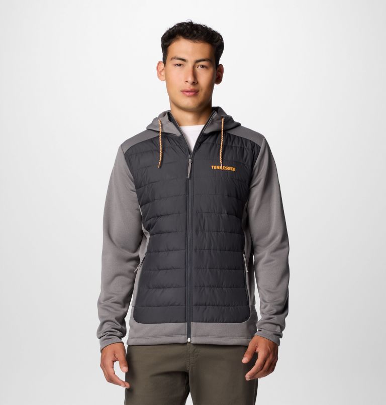 męska bluza z kapturem hybrydowym collegiate out-shield – tennessee