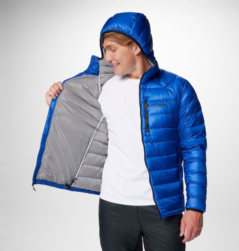 męska kurtka puchowa arctic crest z kapturem