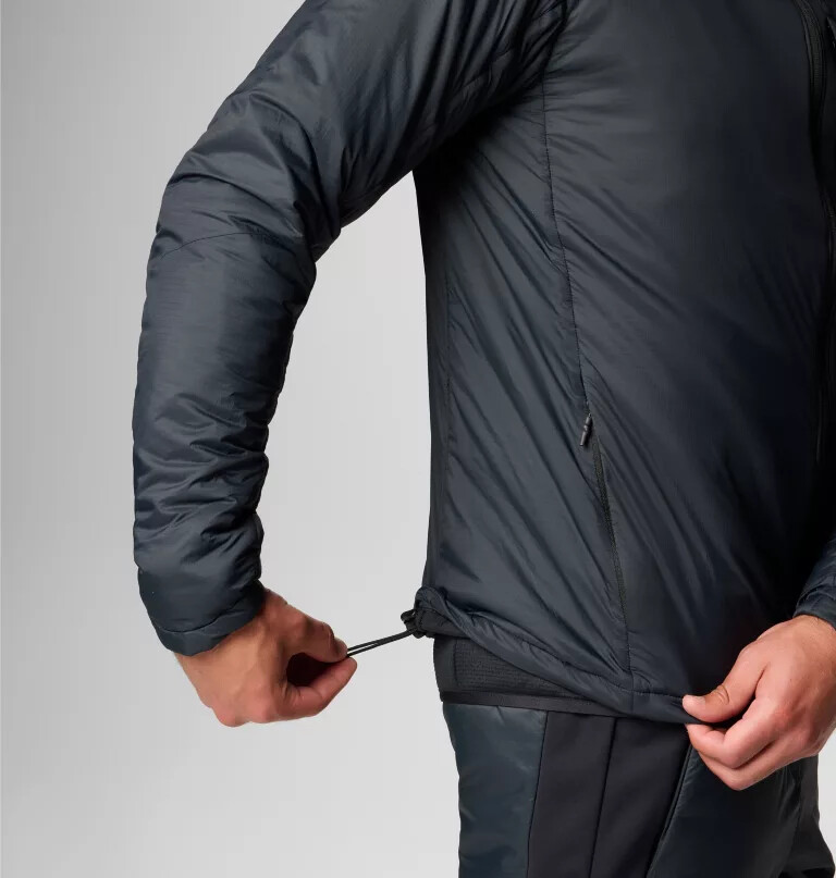 męska kurtka ocieplana silver leaf stretch ii