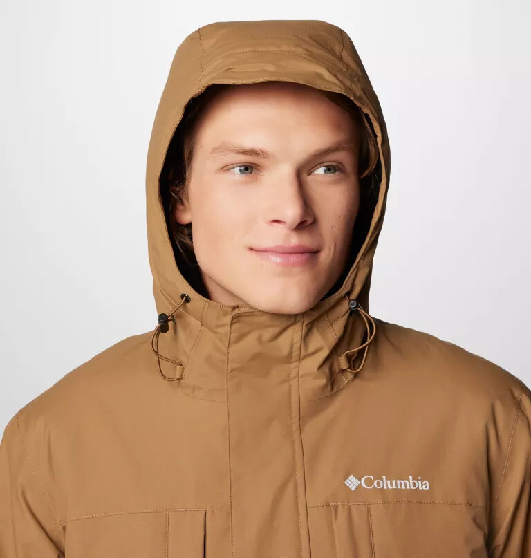 męska kurtka z podszewką landroamer sherpa
