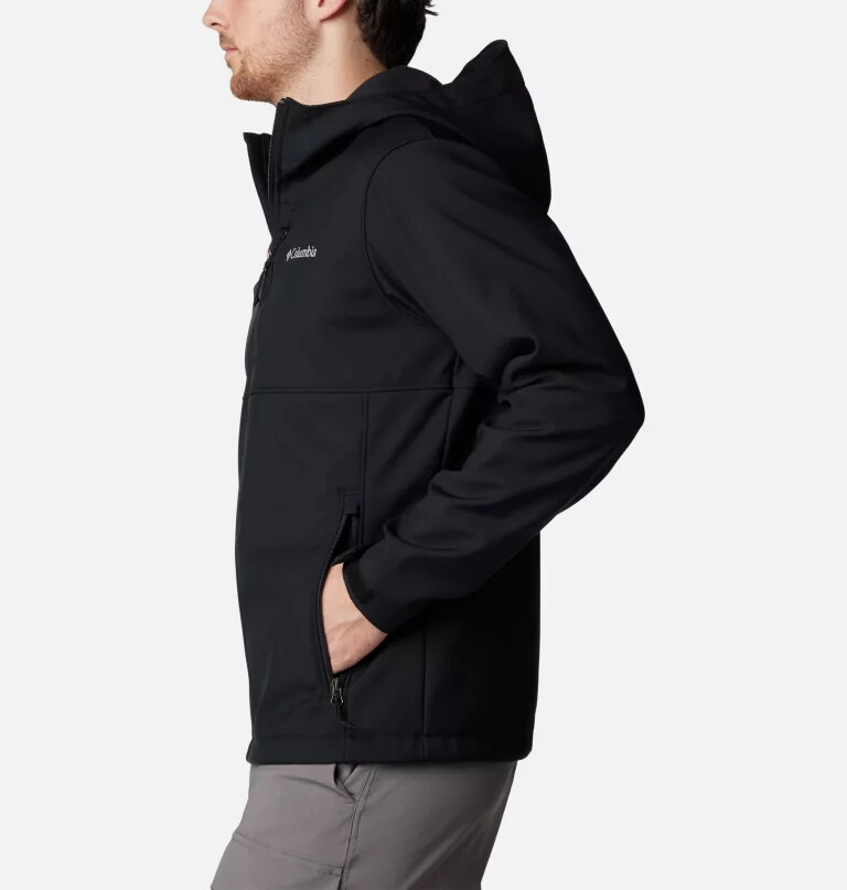 męska kurtka typu softshell z kapturem ascender ii – wysoka