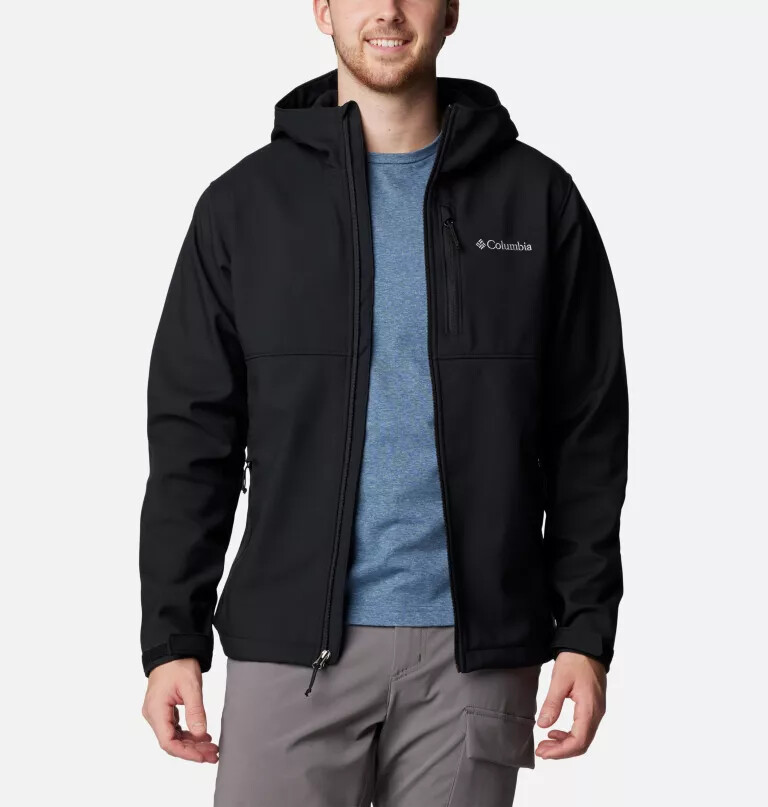 męska kurtka typu softshell z kapturem ascender ii – wysoka