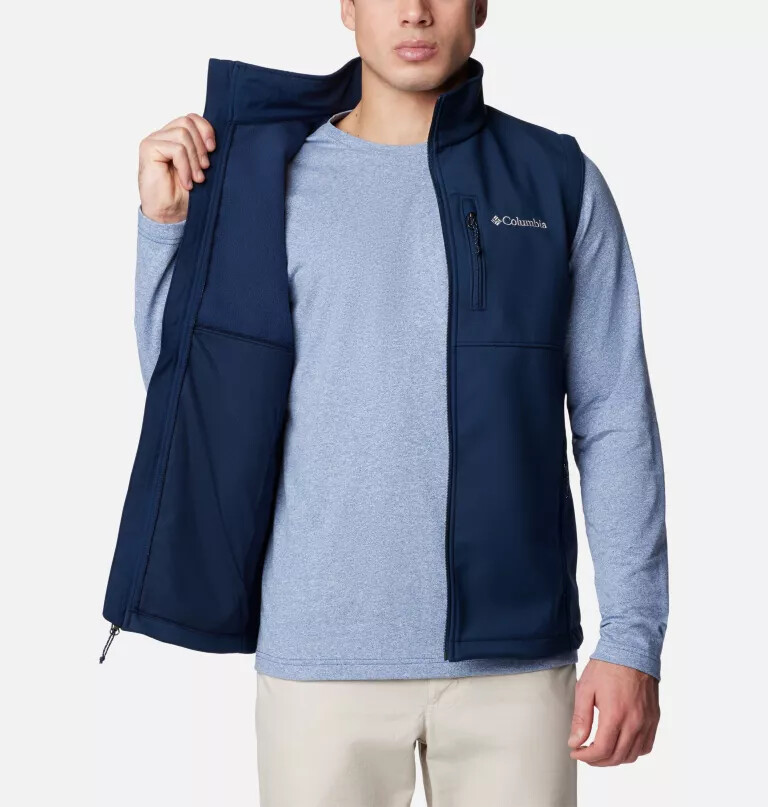 męska kamizelka typu softshell ascender ii – wysoka