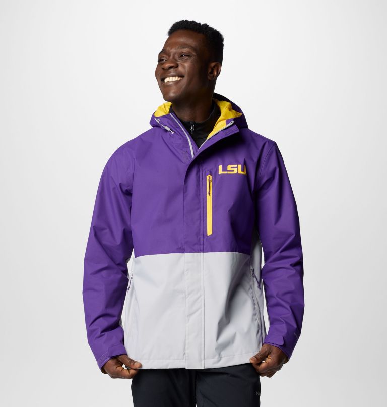 męska kurtka collegiate field bound – lsu