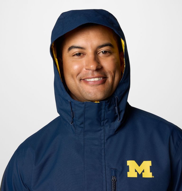 męska kurtka collegiate field bound – michigan