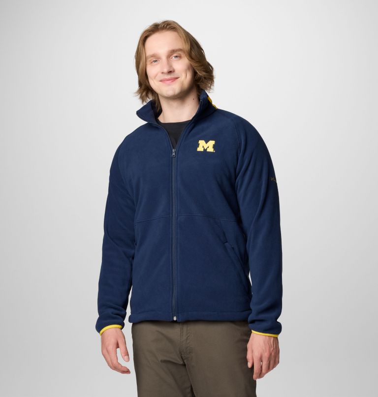 męska kurtka polarowa collegiate flanker iv – michigan