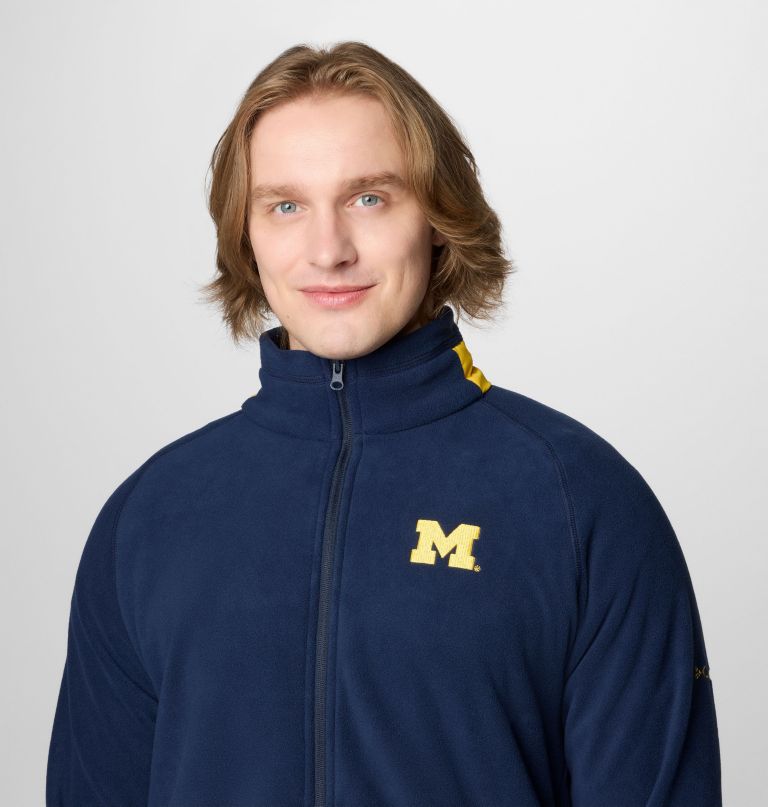 męska kurtka polarowa collegiate flanker iv – michigan