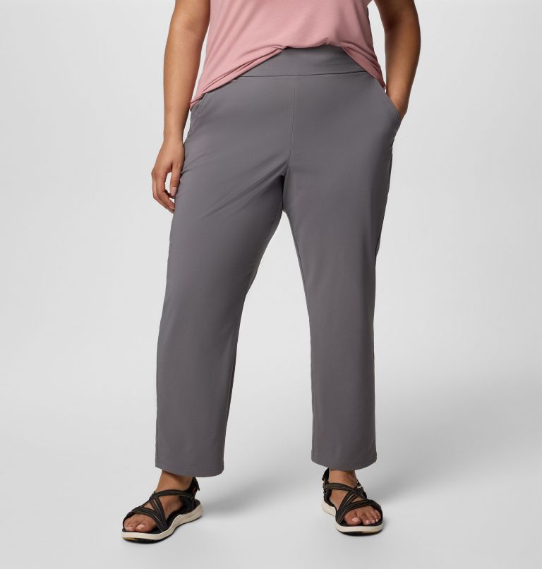 damskie spodnie all seasons pull-on – duże rozmiary