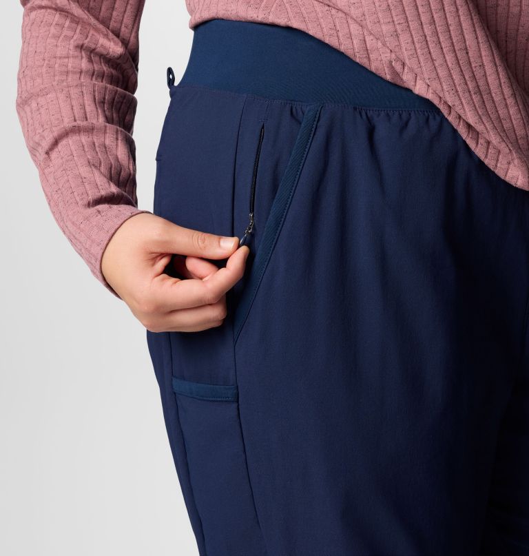 damskie spodnie typu pull-on leslie falls – duże rozmiary