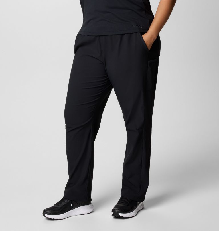 damskie spodnie typu pull-on leslie falls – duże rozmiary